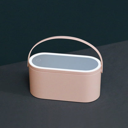 Portable LED Light Storage Box Beauty And Makeup Mirror 1Heartof5