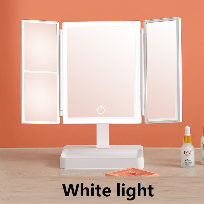 Practical Led Makeup Table Top Double Mirror Gift 1Heartof5