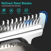 1Set All In One Beard Trimmer For Men With 5 Trimmer Heads IPX5 Waterproof Electric Razor For Face Nose Body Beard Cordless Hair Shaver Clipper Grooming Kit For Men Husband Father 1Heartof5