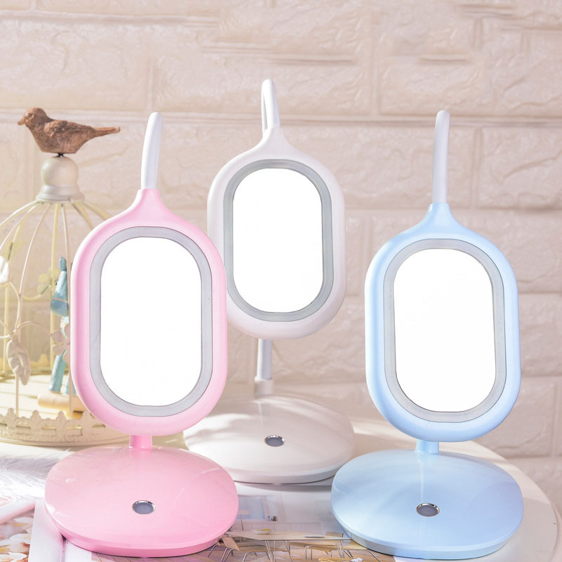 Creative Eye Protection Folding Led Makeup Mirror 1Heartof5