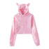 Sweatshirt Women Hoodie Pullover Clothes For Girls Streetwear Spring Long Sleeve Crop Top Hoodies My Store