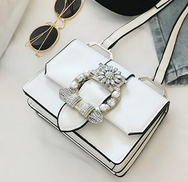 Fashion Designer Famous Bags For Women Designer Diamond Lock Bags Quality PU Leather Women Handbags Elegant Lady Shoulder Bags My Store