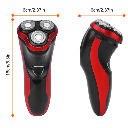 Electric Shaver Razor For Men IPX7 Waterproof Beard Trimmer 3D Rechargeable Painless Rotary Shaver With Trimmer 2 In 1 Electric Shaver 1Heartof5