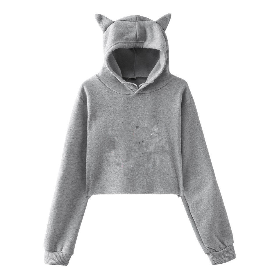 Sweatshirt Women Hoodie Pullover Clothes For Girls Streetwear Spring Long Sleeve Crop Top Hoodies My Store