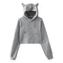Sweatshirt Women Hoodie Pullover Clothes For Girls Streetwear Spring Long Sleeve Crop Top Hoodies My Store