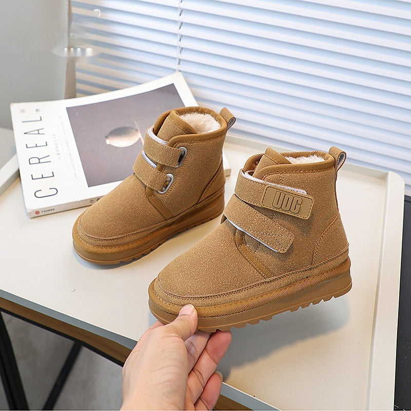 Fleece-lined Thick Snow Boots Girls&