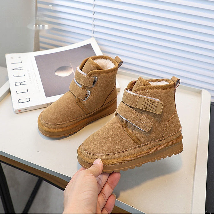 Fleece-lined Thick Snow Boots Girls&