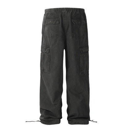 Overalls Men Fashion Brands Pleated Drawstring My Store
