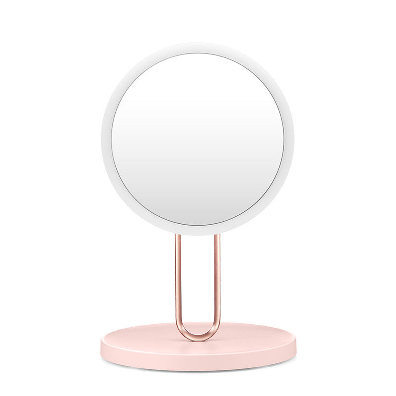 Desktop LED Makeup Fill Mirror With Light 1Heartof5