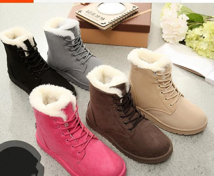 Female Warm Ankle Boots Women Snow Winter Shoes My Store