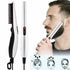 Negative Ion Hair Straightener Styling Comb Hot Comb Press Beard Brush For Men 1Heartof5