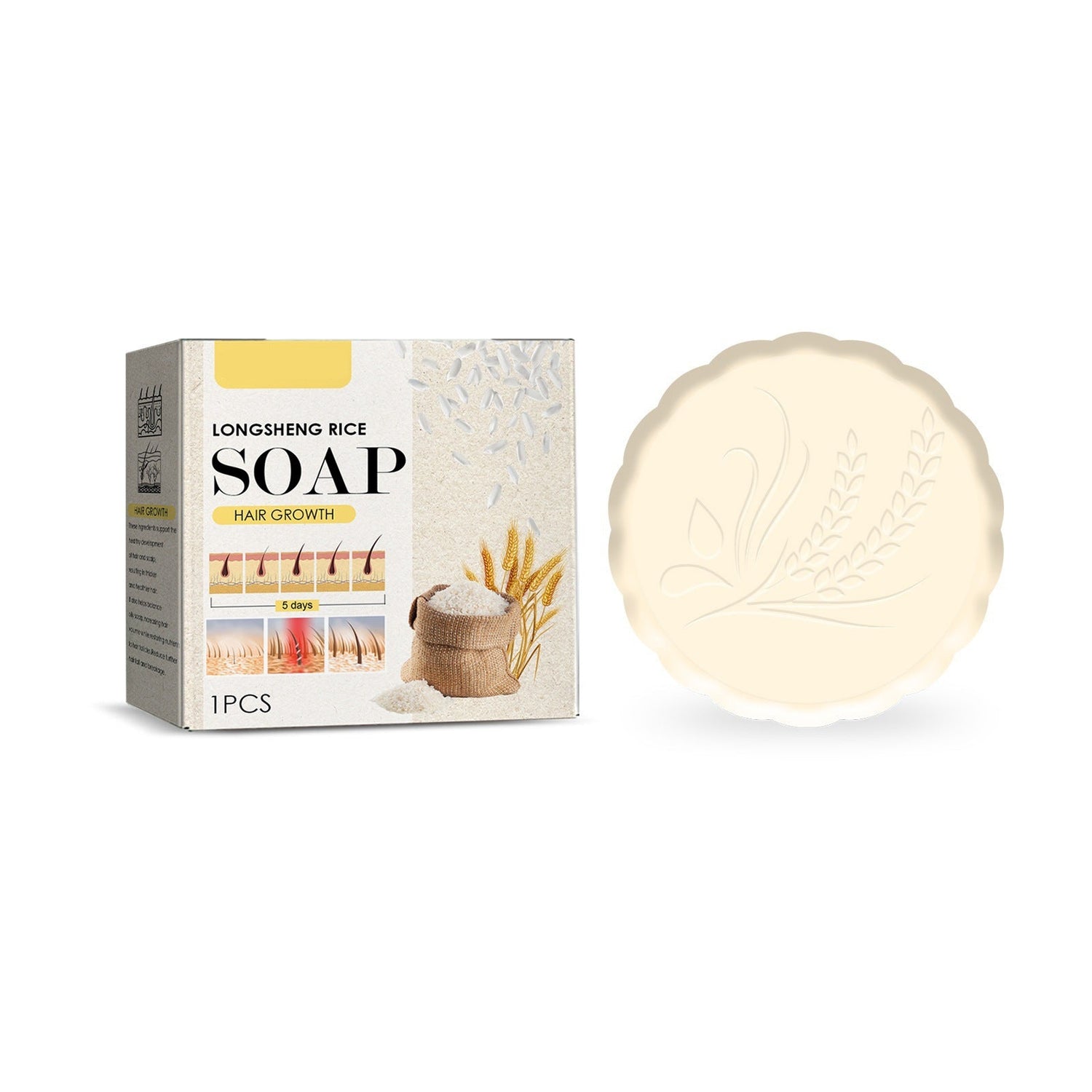 Moisturizing And Anti-hair Loss Shampoo Soap My Store