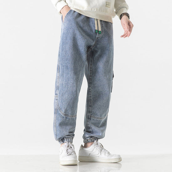 Men Brands Loose-fit Tappered Trousers My Store