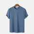 Men Summer Solid Color Round Neck Basic T-Shirts My Store