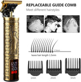 Beard Trimmer Hair Clippers Cordless Hair Cutting Kit Barber Shaving Machine For Men USB Rechargeable 1 PCS 1Heartof5