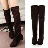Autumn And Winter New High Leg Boot Long Over-the-knee Boots Flat Boots Children My Store