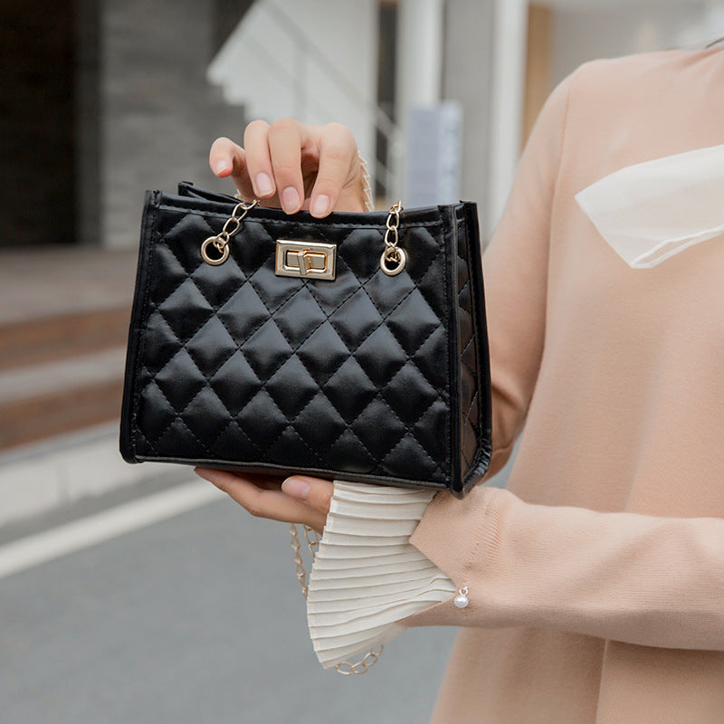 Mini Chain Shoulder Bags Rhombus Sewing Small Square Bags For Women My Store