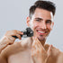 Electric Foil Face Shaver 5-Blade Electric Razor For Men Wet & Dry Jawline Beard Trimmer Precision Sideburn Shavers IPX6 Waterproof With LED Display Cleaning Brushes 1Heartof5