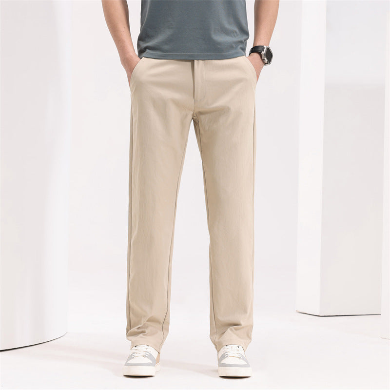 Men Fashion Brands Fashion Straight Loose Casual Pants