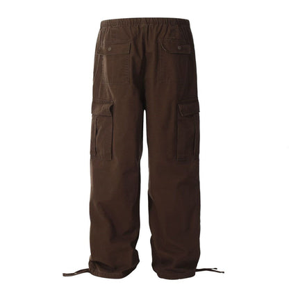 Overalls Men Fashion Brands Pleated Drawstring My Store