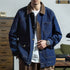 Workwear Retro Tough Safari Jacket Washed Denim Tough Guy Coat Men Fashion Brands Shirt My Store
