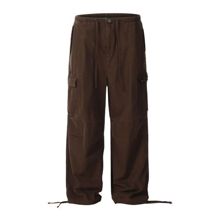 Overalls Men Fashion Brands Pleated Drawstring My Store