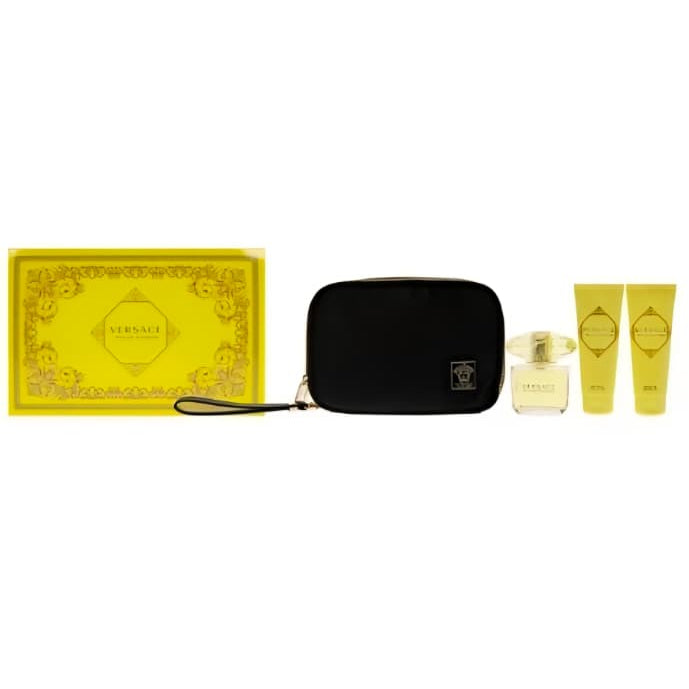 Versace Women's Yellow Diamond 4pc Gift Set