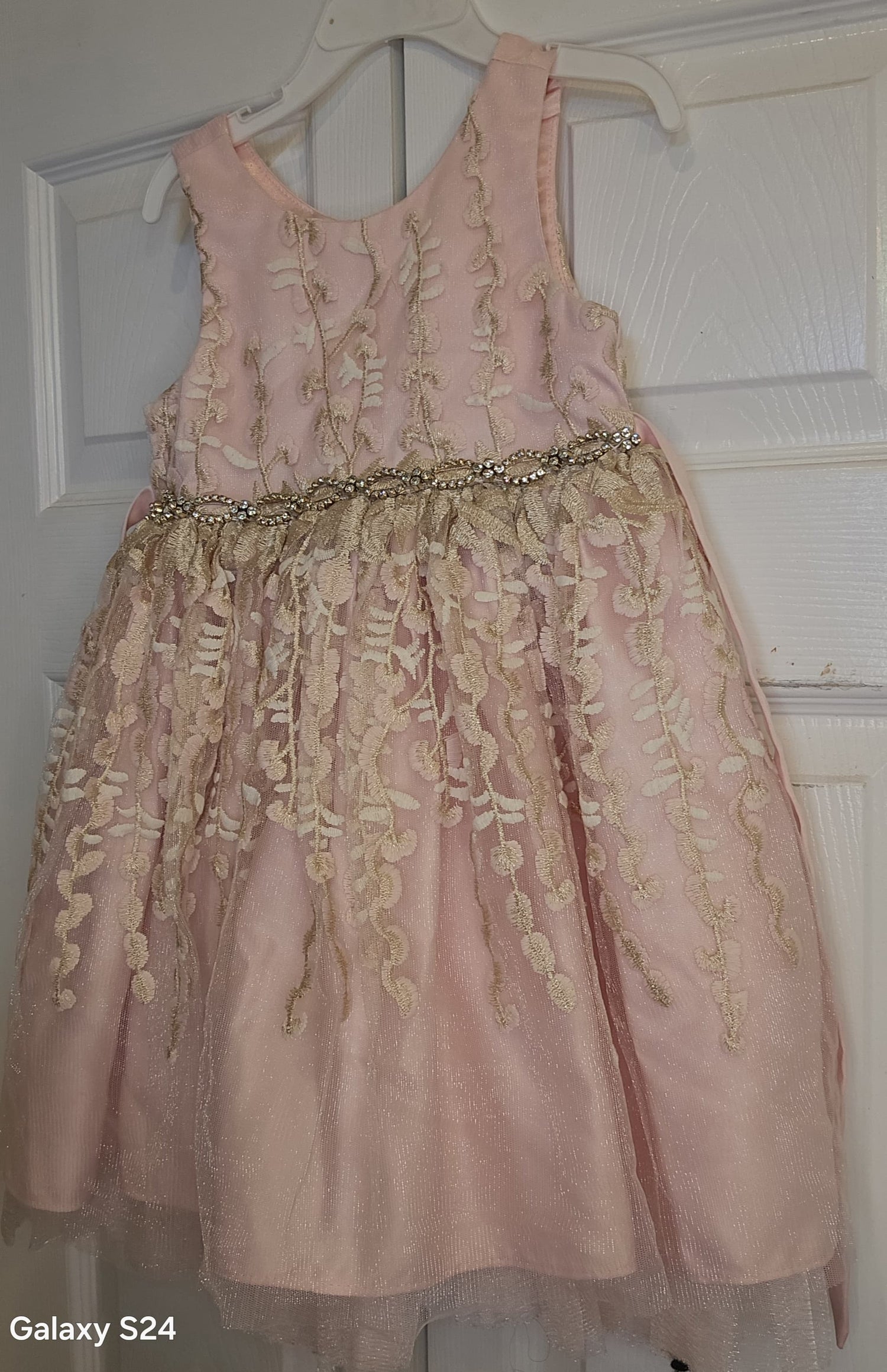 Peach Armless Gown for Children 1Heartof5
