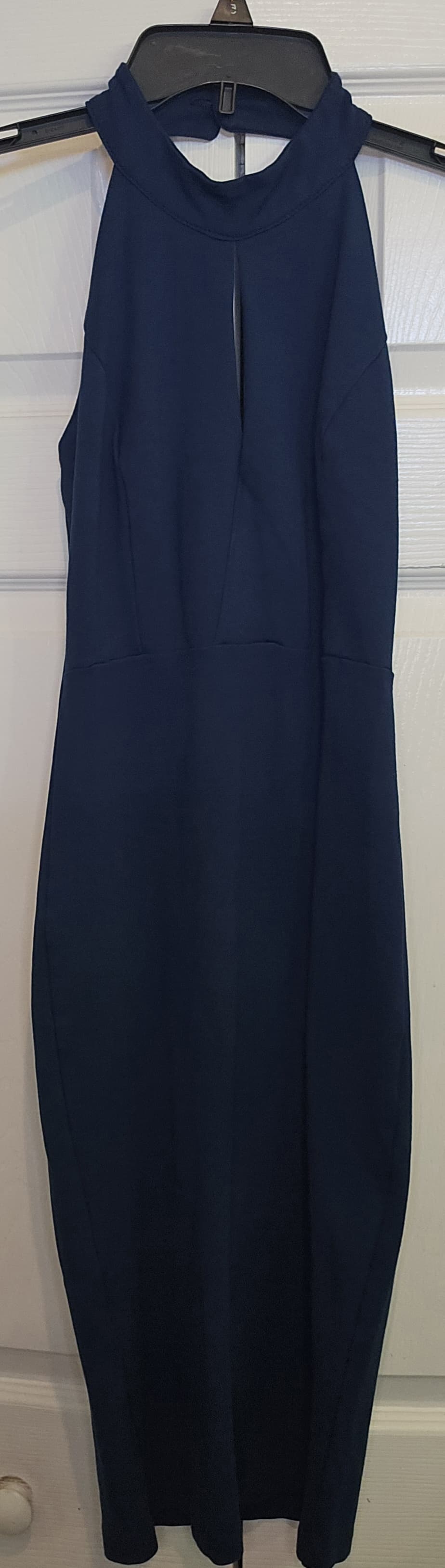 Navy Blue short sleeve dress