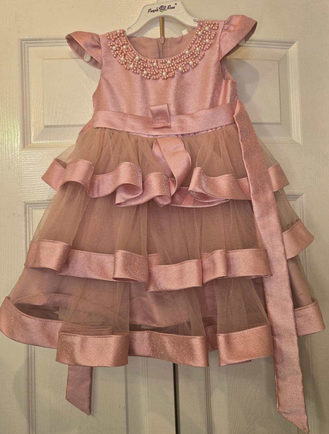 Pink Fled Dress 1Heartof5