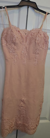 Peach armless, silk singlet 1Heartof5