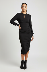 Black, Long sleeve Dress 1Heartof5