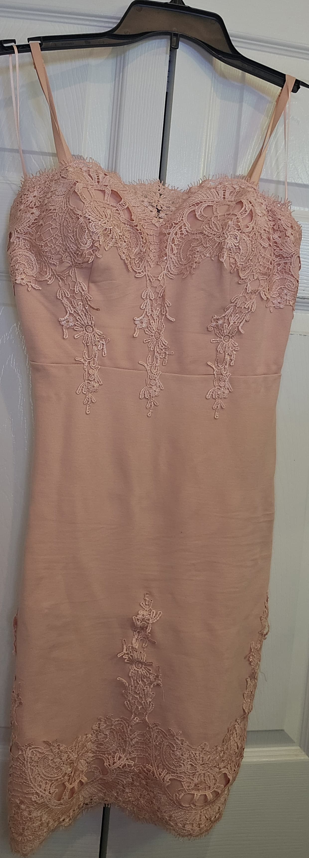 Peach armless, silk singlet