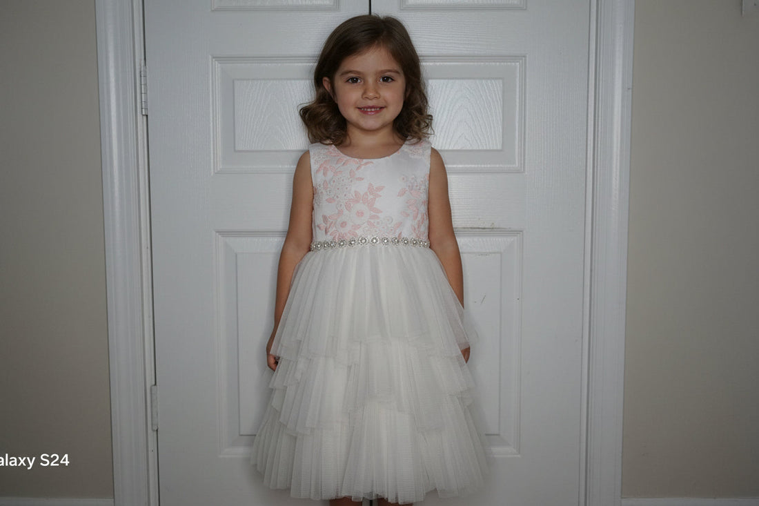 Short Sleeve Children Dress 1Heartof5