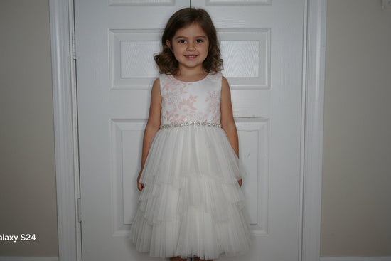 Short Sleeve Children Dress 1Heartof5