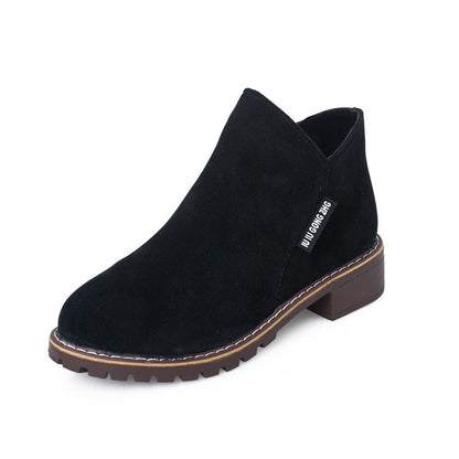 Ankle Boots Fall Winter Frosted Shoes Women Fashion My Store