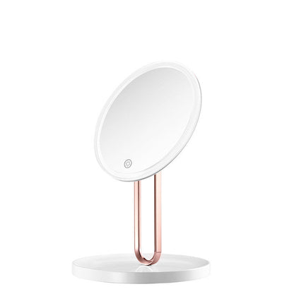 Desktop LED Makeup Fill Mirror With Light 1Heartof5