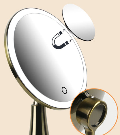 LED Makeup Mirror Desktop Illuminated 1Heartof5