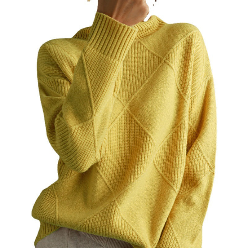 Knitwear Autumn And Winter Long-sleeved Outer Wear Bottoming Shirt My Store
