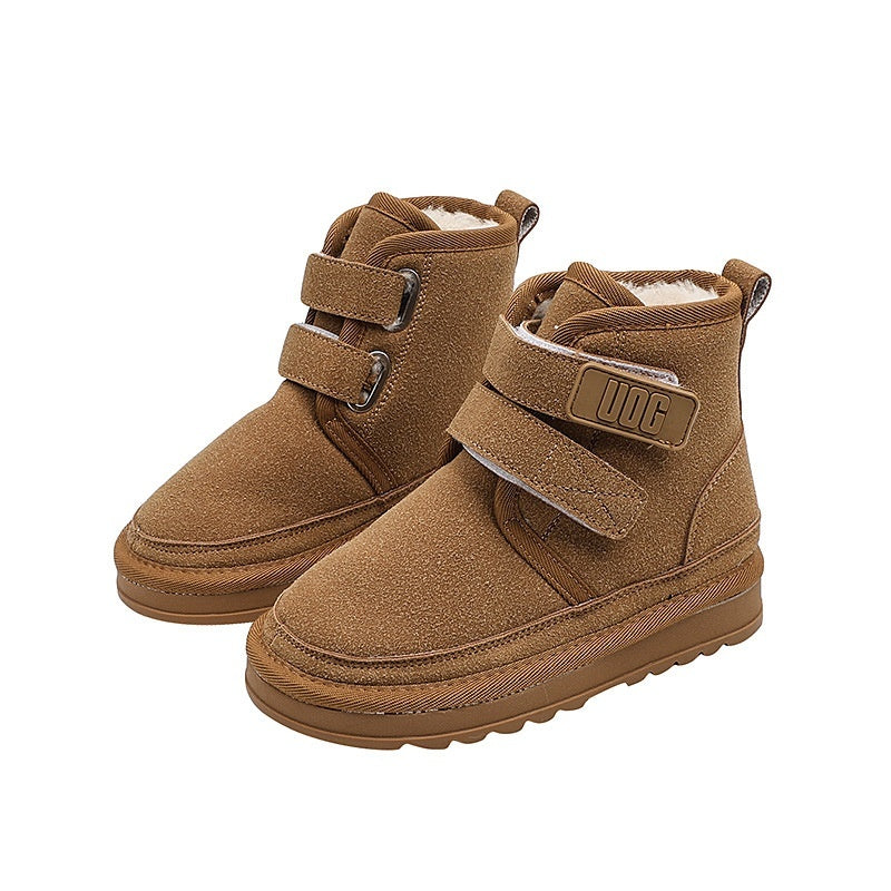 Fleece-lined Thick Snow Boots Girls&