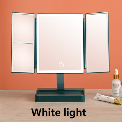 Practical Led Makeup Table Top Double Mirror Gift 1Heartof5