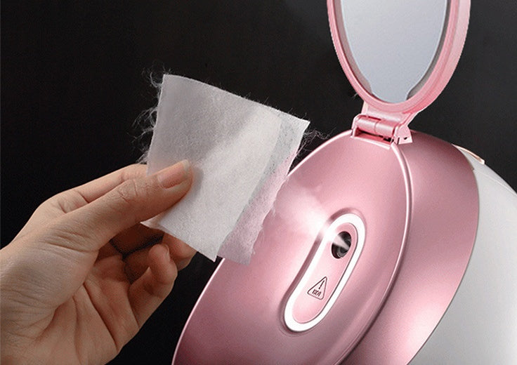 LED Light Makeup Mirror Facial Moisturizing Cleansing Instrument 1Heartof5