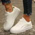 White Flats Shoes Fashion For Women