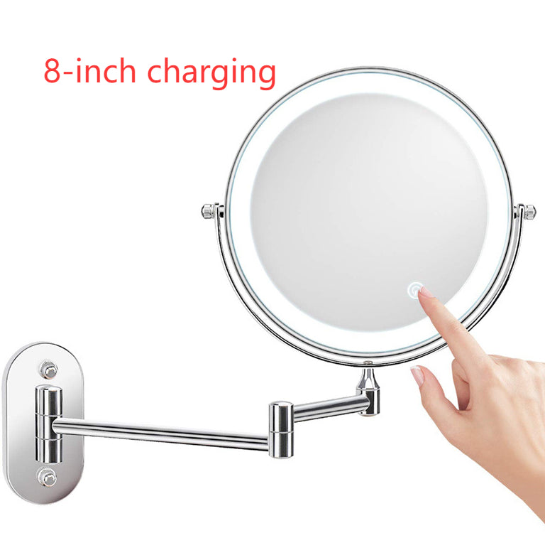 New 8-inch Folding LED Makeup Mirror Wall-mounted 1Heartof5