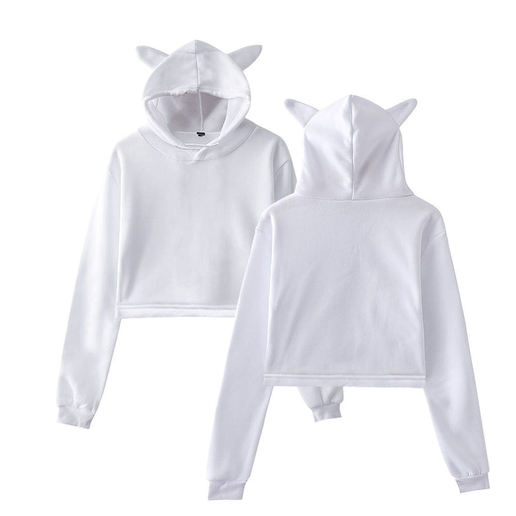 Sweatshirt Women Hoodie Pullover Clothes For Girls Streetwear Spring Long Sleeve Crop Top Hoodies My Store
