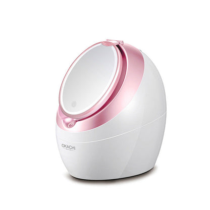 LED Light Makeup Mirror Facial Moisturizing Cleansing Instrument 1Heartof5