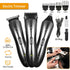 Men Electric Hair Clipper Trimmer Rechargeable Beard Shaver Razor Nose Trimmer Set 1Heartof5