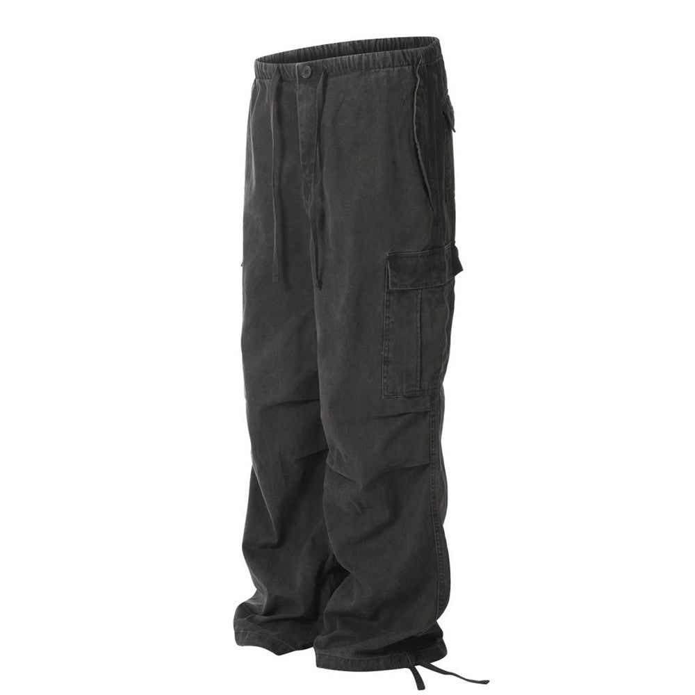 Overalls Men Fashion Brands Pleated Drawstring My Store