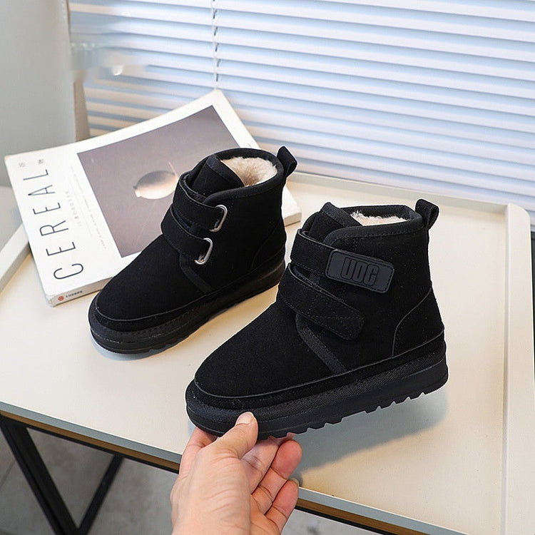 Fleece-lined Thick Snow Boots Girls&