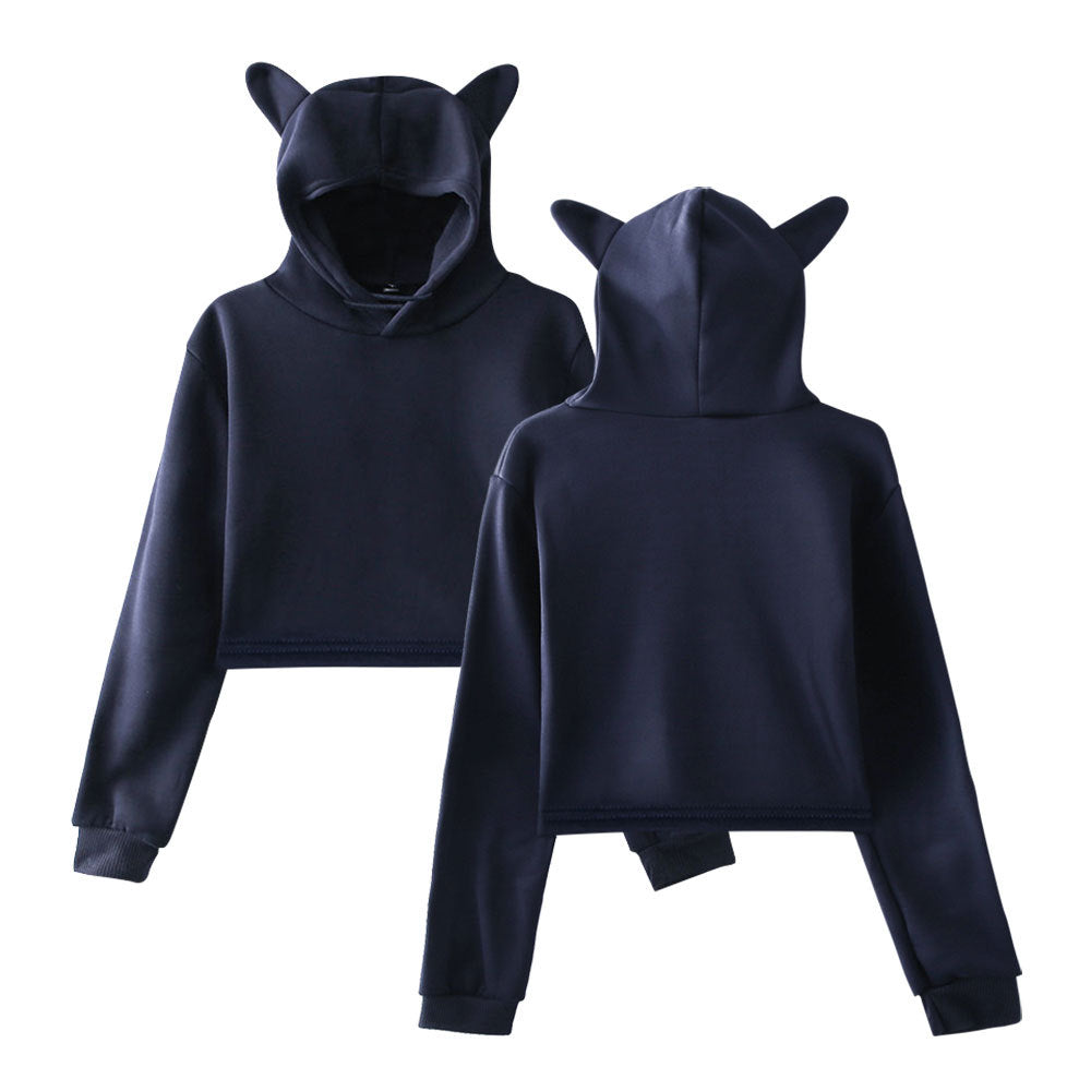 Sweatshirt Women Hoodie Pullover Clothes For Girls Streetwear Spring Long Sleeve Crop Top Hoodies My Store